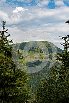 Borisov hill in Velka Fatra mountains in Slovakia