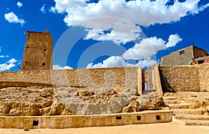 Borj Cheikh el Hadj in Beni Isguen, a city in the Mzab Valley, Algeria photo