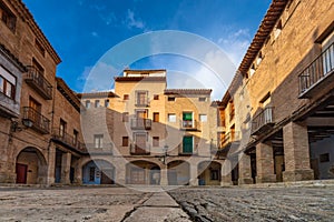 Borja town market square, musc festival called `amante` photo