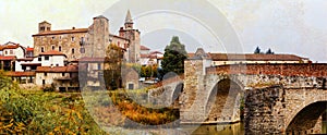 Bormida monastery ,Asti province,Piemonte,North Italy.