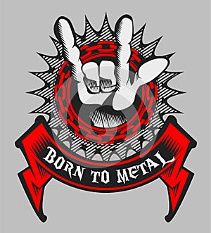 BORN TO METAL