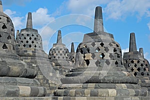 Borobudur - Bell-shaped and Perforated Stupa's photo