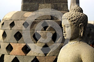 BOROBUDUR HISTORICAL PARK, NEAR JOGJAKARTA