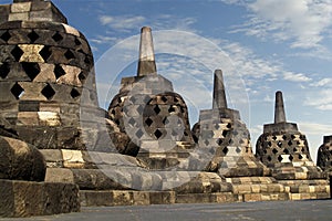 BOROBUDUR HISTORICAL PARK, NEAR JOGJAKARTA