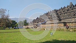 Borobudur temple in Java
