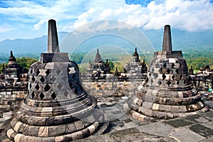 Borobudur temple in Jogjakarta