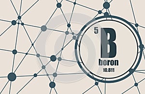 Boron chemical element.