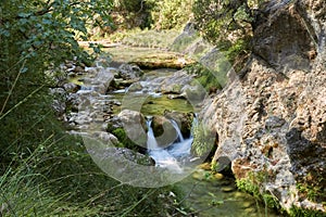 Borosa river passing through the Cerrada of Elias photo