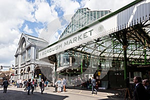 Borough Market, near London Bridge.