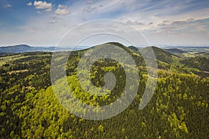 Borowa Mountain in Sudetes