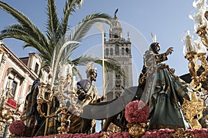 Borriquita Brotherhood, Holy Week in Seville photo