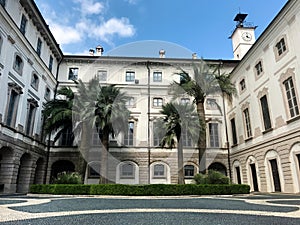 Borromeo Palace inner yard