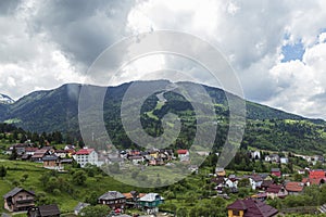 The Borsa village and the Ski resort