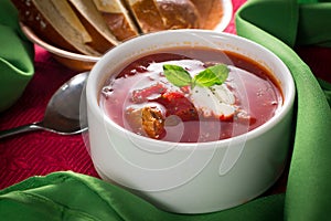 Borscht soup