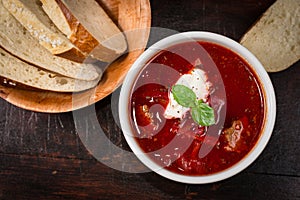 Borscht soup