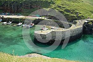 Boscastle harbour