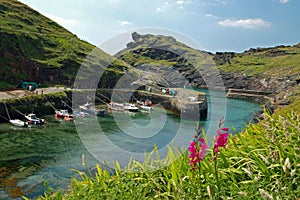 Boscastle harbour