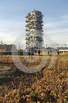 Bosco Verticale, modern buildings in Milan