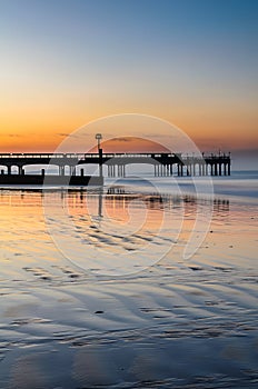 Boscombe Pier sunrise