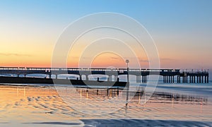 Boscombe Pier sunrise