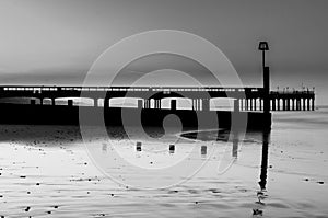 Boscombe Pier sunrise