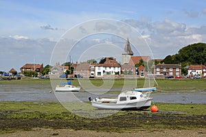 Bosham at low tide. Sussex. England