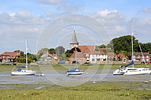 Bosham at low tide. Sussex. England