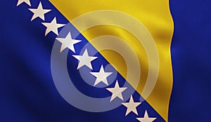 Bosnia Flag photo