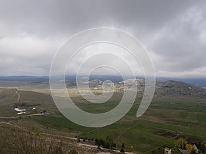 Bosnian mountings travelling view