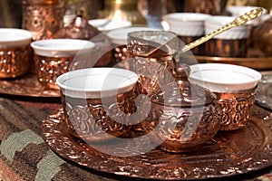 Bosnian turkish coffee set