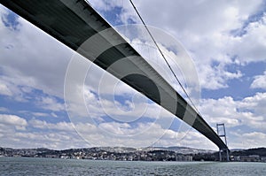 Bosphorus bridge in istanbul