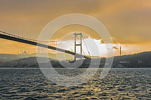 Bosphorus Bridge, Istanbul, Turkey