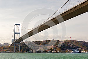 Bosphorus bridge, Istanbul, Turkey