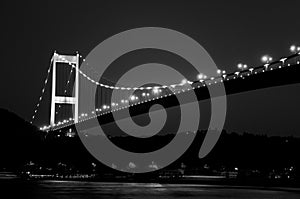 Bosphorus Bridge at Night photo