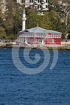 Bosphorus strait building architecture