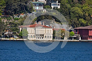 Bosphorus strait building architecture