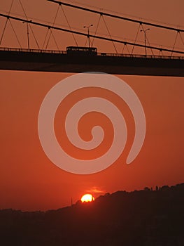 Bosporus Bridge Sunrise