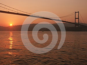 Bosporus Bridge at Sunrise