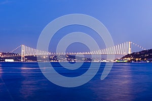 Bosporus bridges, Istanbul, Turkey photo