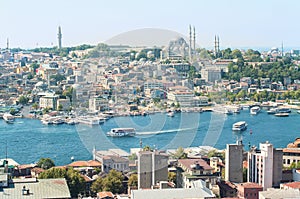 Bosporus and Instanbul photo
