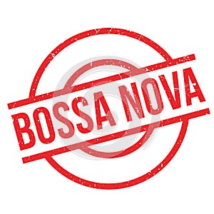 Bossa Nova rubber stamp