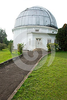 Bosscha observatory in Indonesia