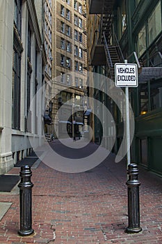 Boston back alley