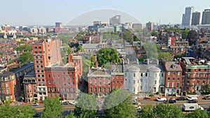 Boston, Back Bay, Aerial View, Massachusetts, Amazing Landscape