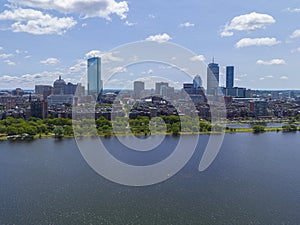 Boston modern city skyline, Massachusetts, USA