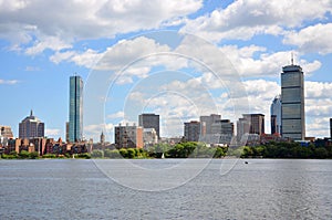 Boston Back Bay Skyline