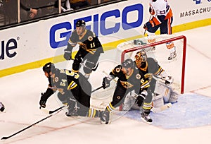 Boston Bruins defense v. Islanders
