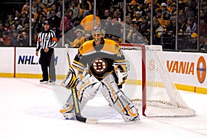 Boston Bruins goaltender Tuukka Rask