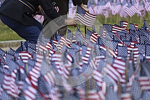 Boston Celebrate Memorial Day, Read aloud every soldier's name who died while people planting an