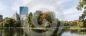 Boston Common Park Panorama